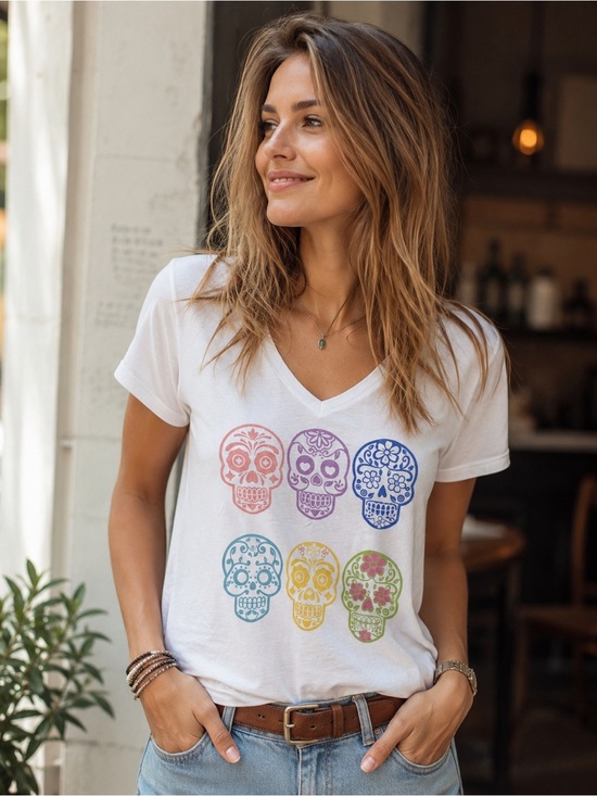 TOMORROWLAND Tops - TOMORROWLAND White Tee with Red Label